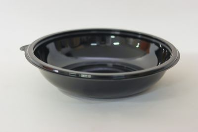 Crystal Classics 8.5&quot; 32 oz Black Bowl 50/Bags