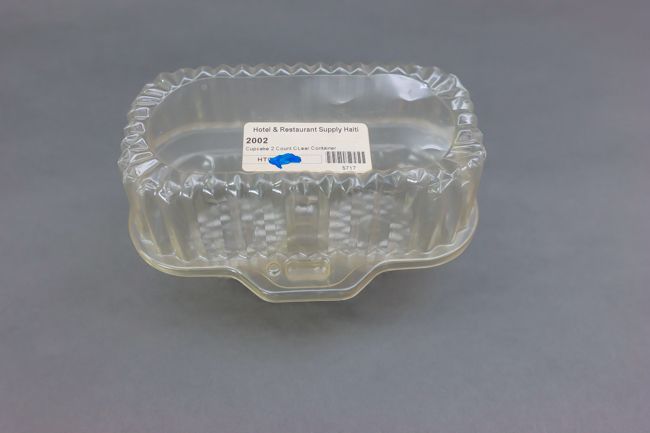 Cupcake Clear Container 2cups 50/Pack