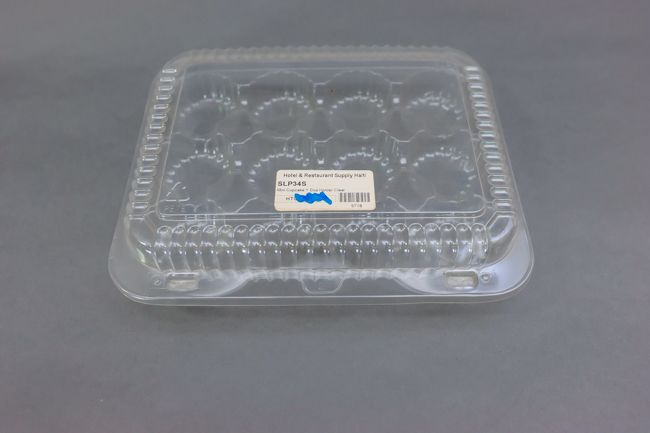 Cupcake Mini Clear Container 12cups 50/Pack