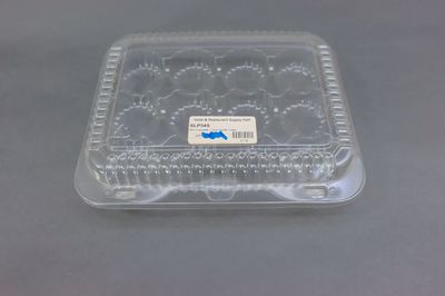 Cupcake Mini Clear Container 12cups 50/Pack