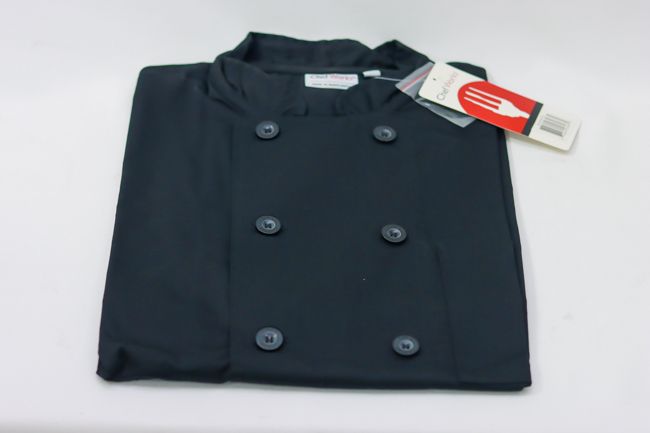 CW Chambery Basic Chef Coat S,M, L,XL