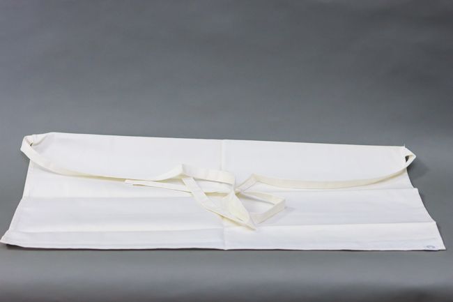 CW White 4 Way Apron