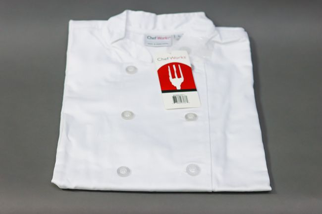 CW Womens Basic Coat P/C White XM, S, M, L