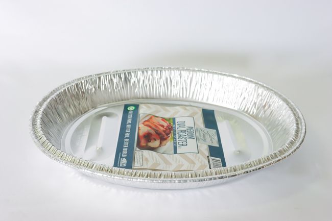Durable Large Oval Roasting Foil Pan