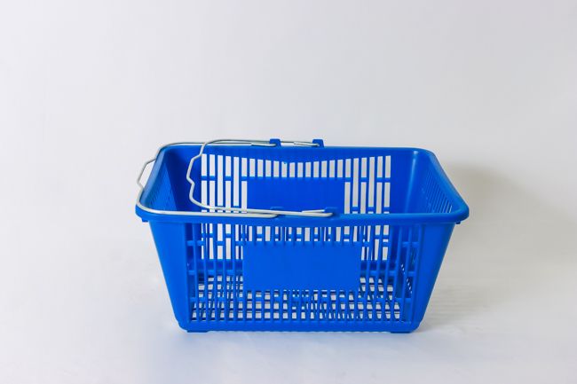 Economy Hand Basket Blue