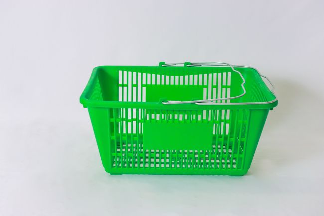 Economy Hand Basket Green