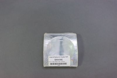 EMI 3.1&quot; Geo Plate Clear 10/Pack