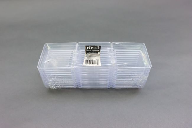 EMI Triple Abyss Dish clear 10/Pack