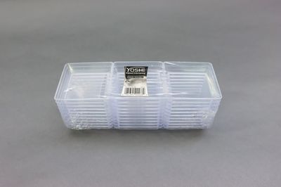 EMI Triple Abyss Dish clear 10/Pack