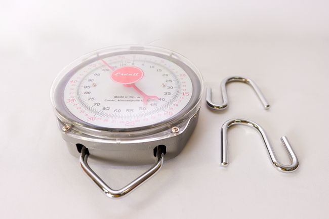 Escali Prof. Hanging Dial Scale, 22 Lb / 10 Kg