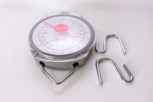 Escali Prof. Hanging Dial Scale, 44 Lb / 20 Kg