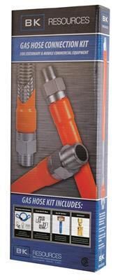 Gas Hose Connection Kit 3/4"x48"