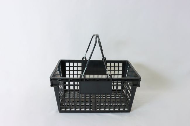 Hand Basket w/Handle Black