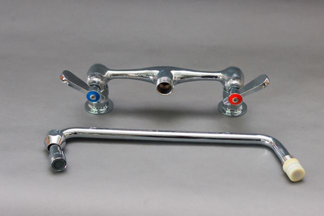 HDS 8" Center Faucet 12" Sprout