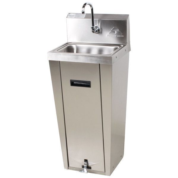 HDS Hand Sink Pedestal Mounted Base SS