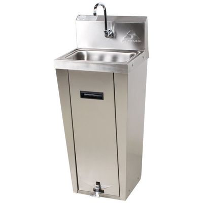 HDS Hand Sink Pedestal Mounted Base SS