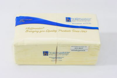 HFM Cocktail Napk Ivory 10x10 2Ply 250/Bag