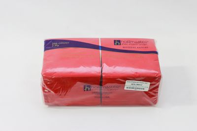 HFM Cocktail Napk Red 10x10 2Ply 250/Bag