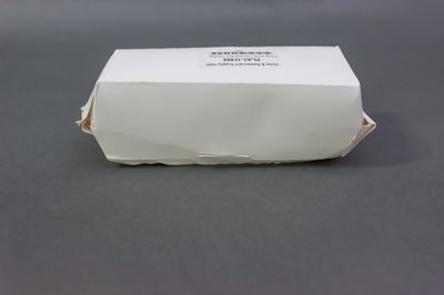 Hot Dog White Clamshell Box 125/Bag