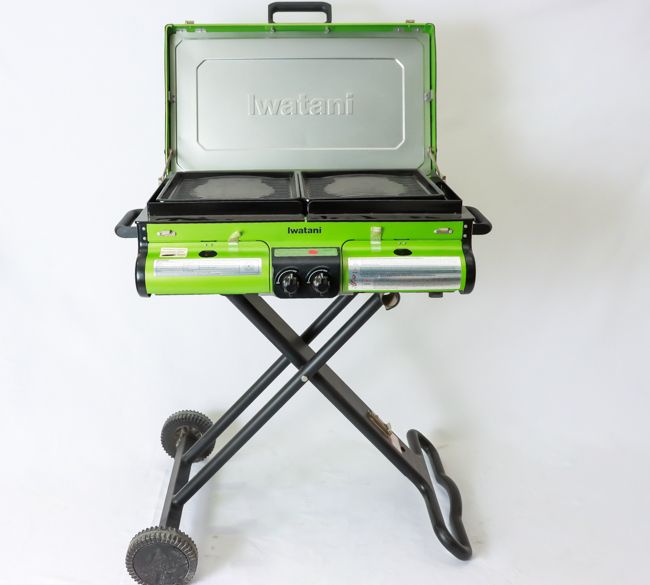 Iwatani Mobile Grill Station Green