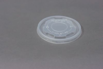 KARAT FLAT LIDS FOR 5OZ PAPER FOOD CONT. 20X50CT