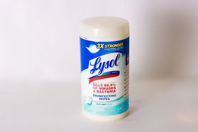 Lysol Crisp Linen Scent Wipes (C) 80ct
