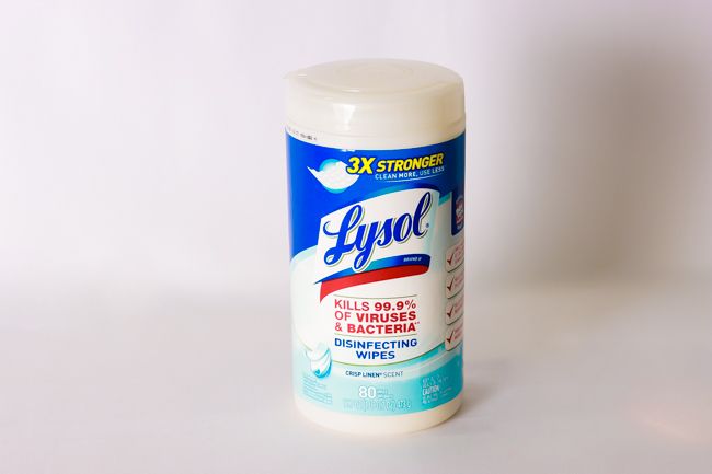 Lysol Crisp Linen Scent Wipes (C) 80ct