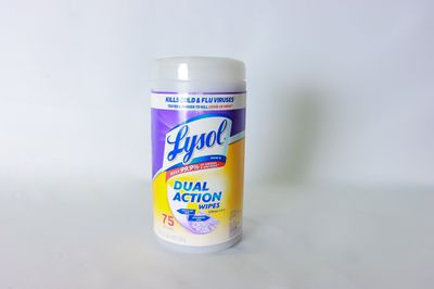 Lysol Dual Action Wipes (C)75ct