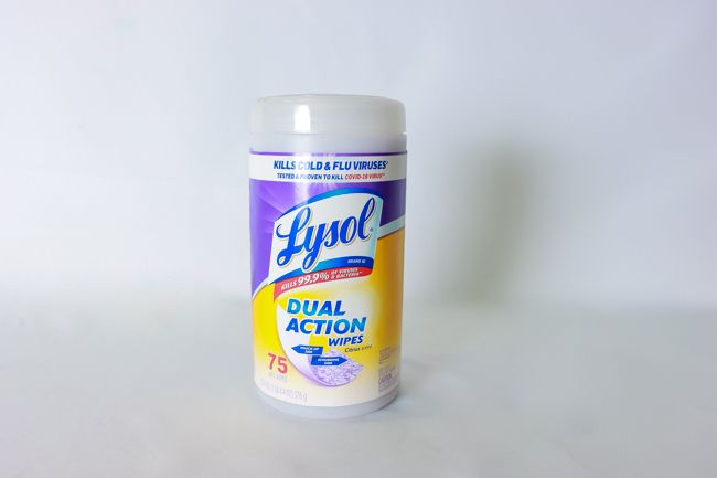 Lysol Dual Action Wipes (C)75ct