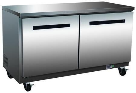 MaxxCold Undercounter Freezer Two Section 120/60/1
