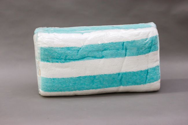 Mills Pool Towel Stripe Lime (3 in a bag)