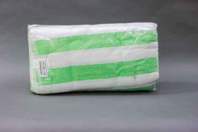 Mills Pool Towel Stripe Porcelain (3 per bag)