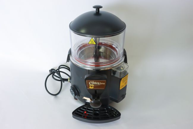 Omcan Hot Chocolate DIspenser CounterTop 5-Liter Removable Poly Bowl 30C-100C Temp Range