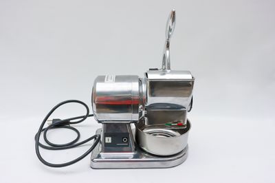Omcan Meat Grinder Electric #12 Head 260lb/Hour  3 Spouts 15mm,20mm,23mm Carbon Steel Knives Machine Plates 6mm,8mm SS 110v