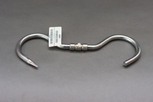 Omcan &quot;S&quot; Hook Swivel 9 1/2&quot;x7/16&quot; SS