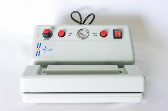 Omcan Vacuum Packaging Machine 13&quot; Seal Bar 20-30 Sec High Density Plastic Body