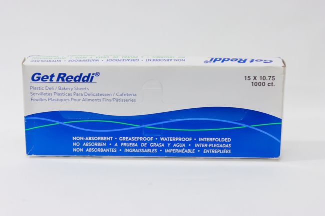 Plastic Deli Sheet 15x10.75&quot; 1000Ct