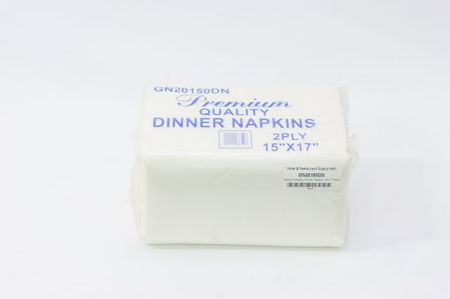 Premium Quality Dinner Napkin 15x17 White