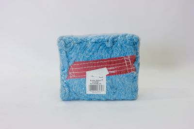 Rubbermaid 24oz Super Stitch Blend Wet Mop 1&quot; Headband Blue