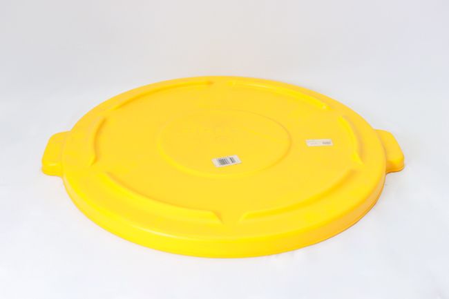 Rubbermaid 44 gal LID Yellow