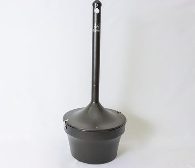 Rubbermaid Aladdin Smokers Station Hammertone Bronze