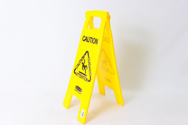 Rubbermaid Floor Sign &quot;Caution&quot;