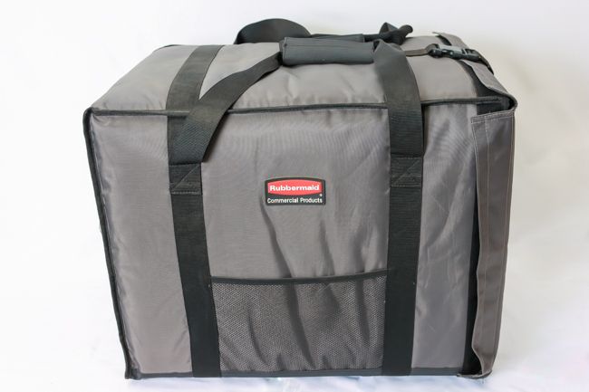 Rubbermaid ProServe Insulated Food Pan Carrier Medium End Load Gray
