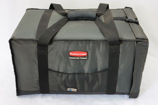 Rubbermaid ProServe Insulated Food Pan Carrier Small End Load Gray