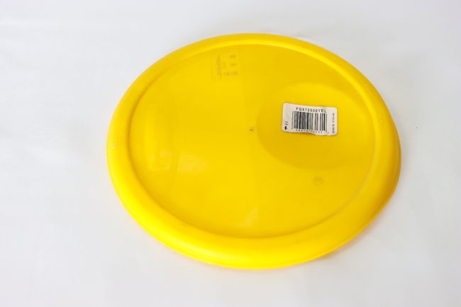Rubbermaid Yellow Round Lid 8qt