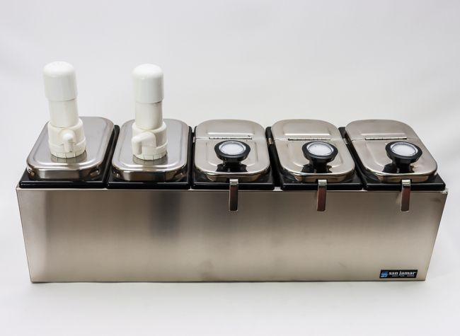 San Jamar Topping Service bar