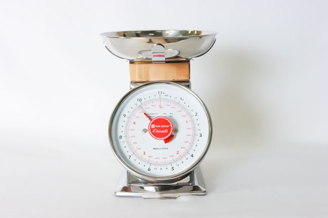 SanJam Dial Scale 11 LB/ 5 KG Measures Gram,Pounds, Ounces