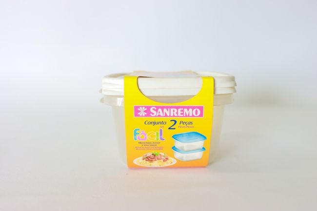 Sanremo 800Ml Conjunto 2 Pecas 2Ct Tupperware