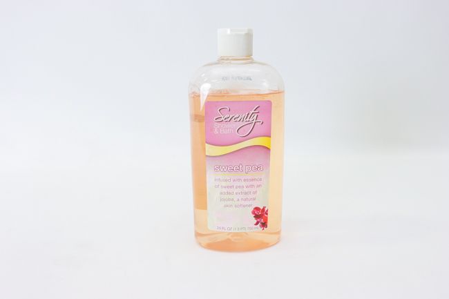 Serenity Bath &amp; Shower Sweet Pea 24oz