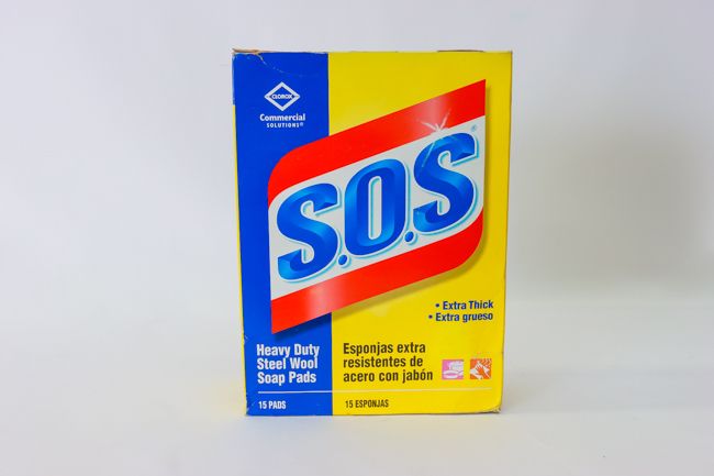 S.O.S HD Stell Soap Pads 12X15